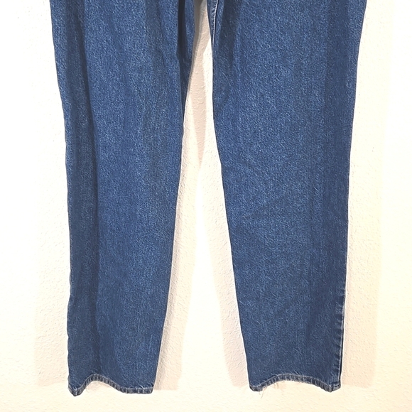 *NWT* Free People The Lasso High-Rise Button Fly Ripped Knee Straight Leg, 30 - Picture 8 of 9